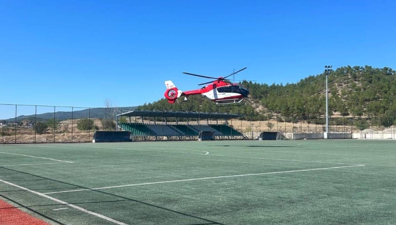 ambulans helikopter yeni dogan bebek icin havalandi qLbbqrVC
